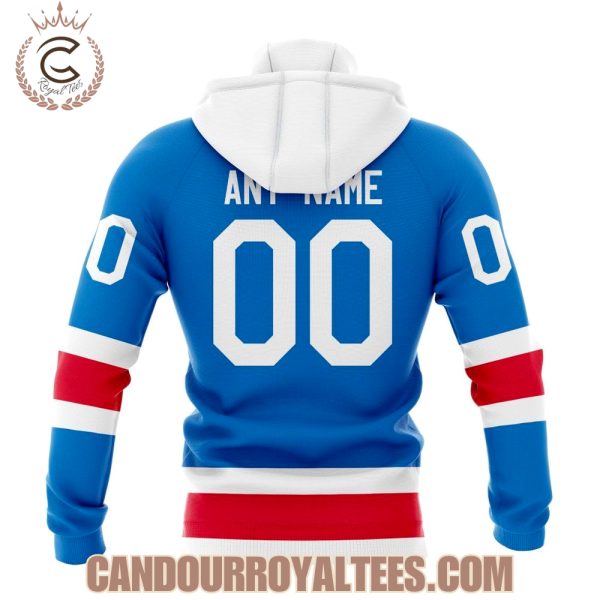 New York Rangers Personalized 2025/26 Centennial Design Hoodie