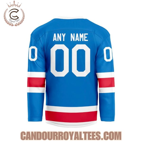 New York Rangers Personalized 2025/26 Centennial Design Jersey