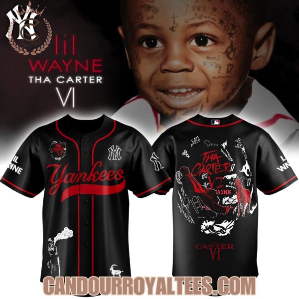 New York Yankees x Lil Tunechi Carter VI Jersey