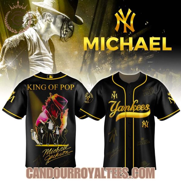 New York Yankees x Michael Jackson King Of Pop Jersey 2025