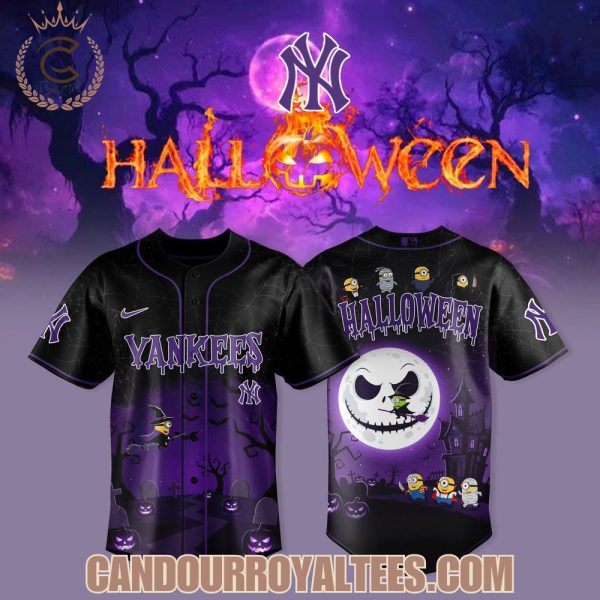 New York Yankees x Minions Halloween Night Jersey
