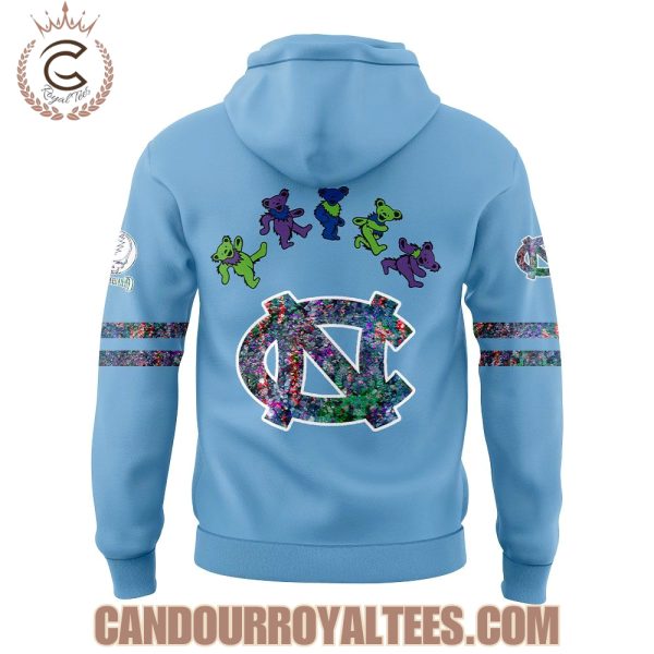 North Carolina Tar Heels Grateful Dead Night 2025 Hoodie