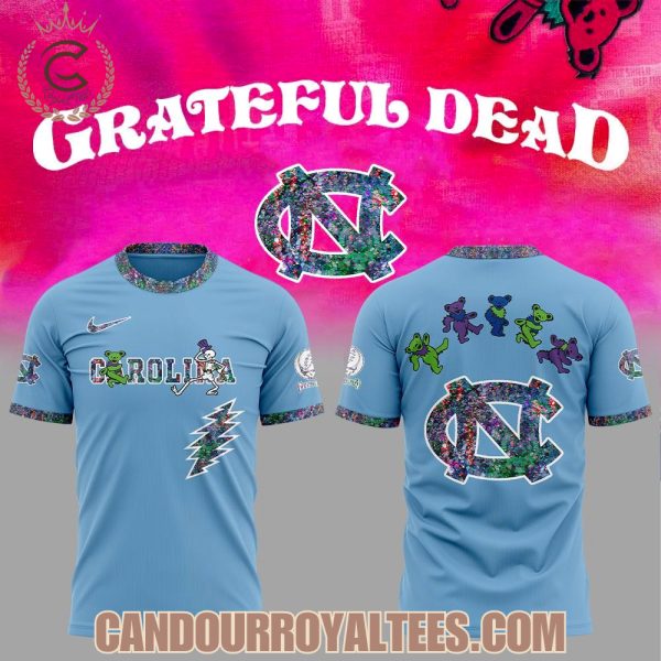 North Carolina Tar Heels Grateful Dead Night 2025 Hoodie