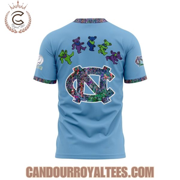 North Carolina Tar Heels Grateful Dead Night 2025 Hoodie