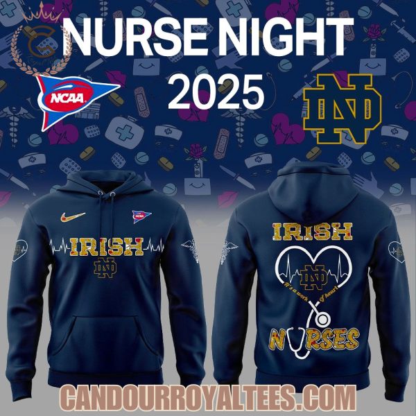 Notre Dame Fighting Irish Nurses Night Hoodie