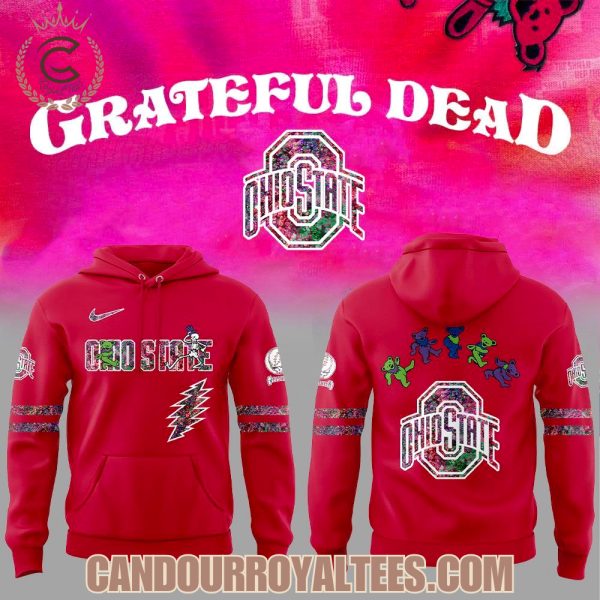 Ohio State Buckeyes Grateful Dead Night 2025 Hoodie