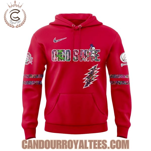 Ohio State Buckeyes Grateful Dead Night 2025 Hoodie