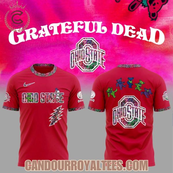 Ohio State Buckeyes Grateful Dead Night 2025 Hoodie