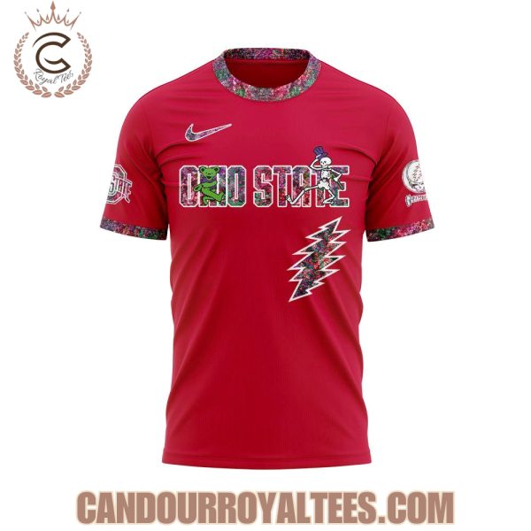 Ohio State Buckeyes Grateful Dead Night 2025 Hoodie