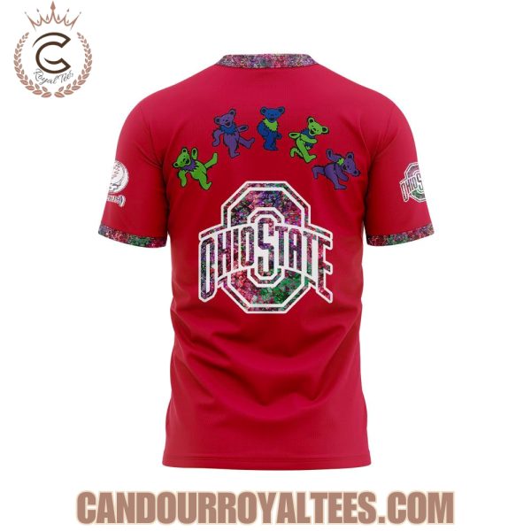 Ohio State Buckeyes Grateful Dead Night 2025 Hoodie