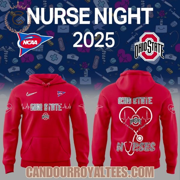 Ohio State Buckeyes Nurses Night Hoodie