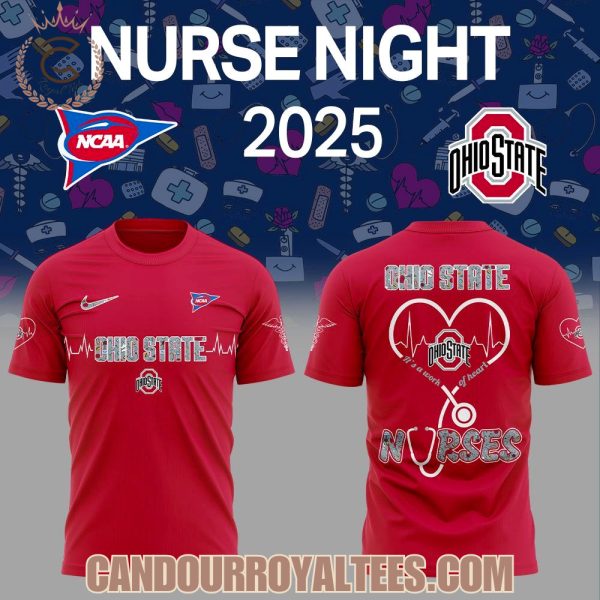 Ohio State Buckeyes Nurses Night Hoodie