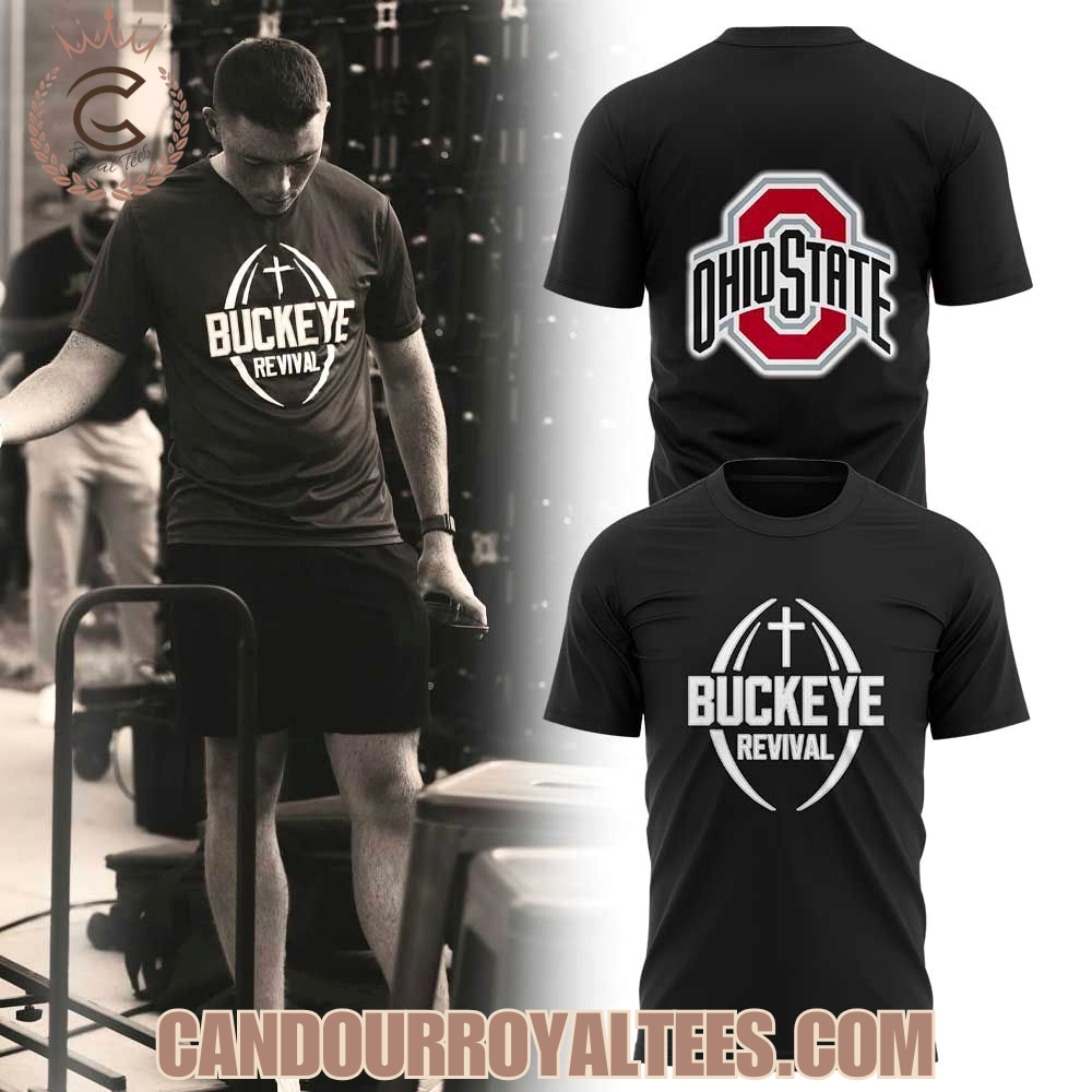 Ohio State Buckeyes Revival Jesus Tshirt Ohio State Buckeyes Revival Jesus Tshirt