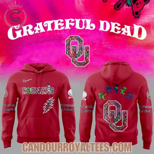 Oklahoma Sooners Grateful Dead Night 2025 Hoodie