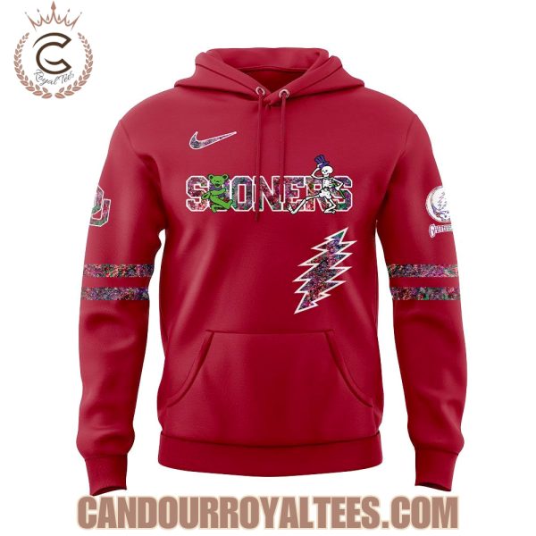 Oklahoma Sooners Grateful Dead Night 2025 Hoodie
