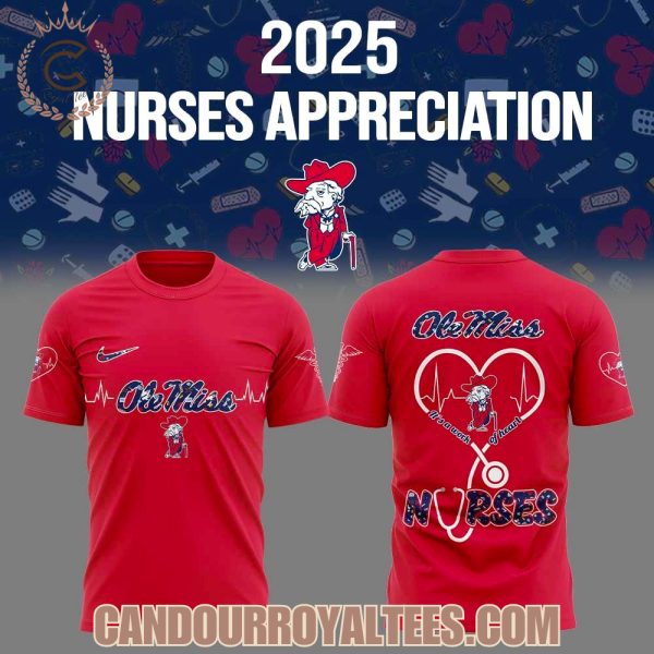 Ole Miss Rebels x Nurses Appreciation 2025 Hoodie