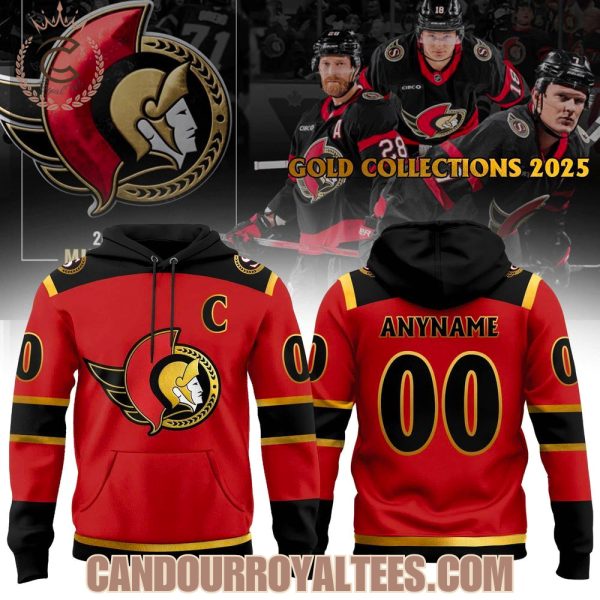 Ottawa Senators x Gold Collections 2025 Hoodie