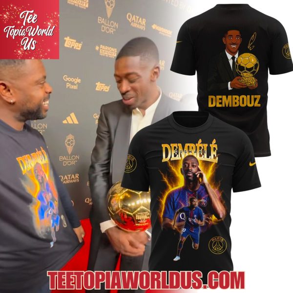 Ousmane Dembélé Ballon d’Or 2025 Tshirt, Hoodie