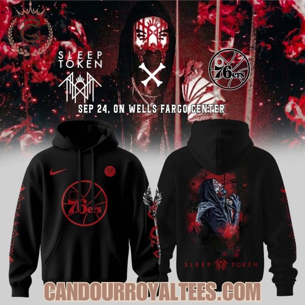 Philadelphia 76ers X Sleep Token: Even In Arcadia Tour Merch Hoodie