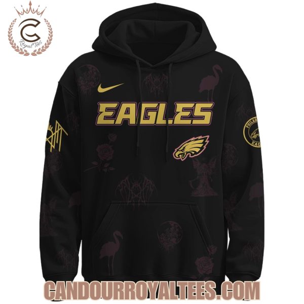 Philadelphia Eagles x Sleep Token Even In Arcadia Tour 2025 Hoodie