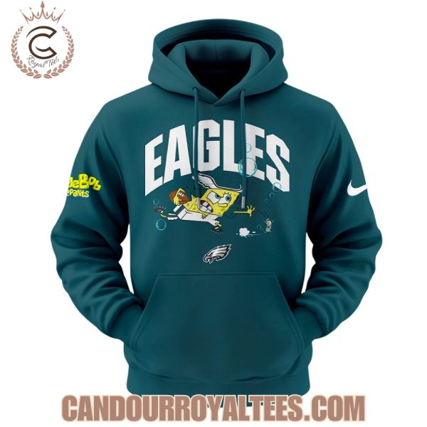 Philadelphia Eagles x SpongeBob T-Shirt, Hoodie