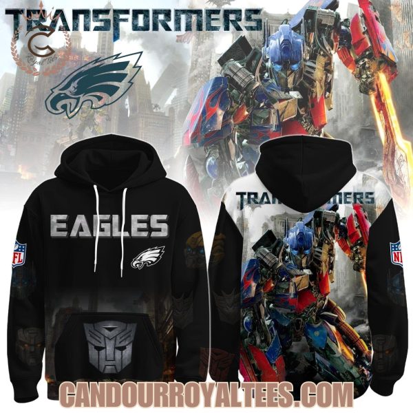 Philadelphia Eagles x Transformers 2025 Hoodie