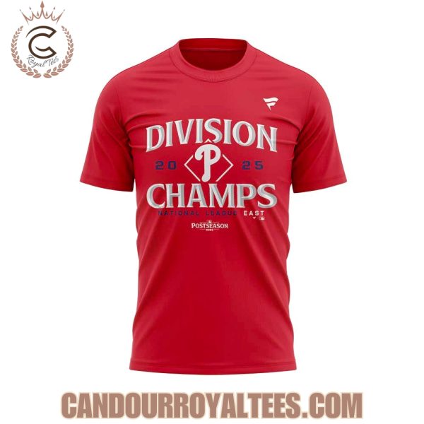 Philadelphia Phillies 2025 National League East Champions Fightin Phils Tshirt, Hoodie