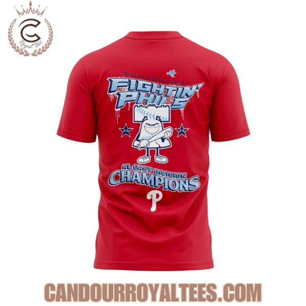 Philadelphia Phillies 2025 National League East Champions Fightin Phils Tshirt, Hoodie