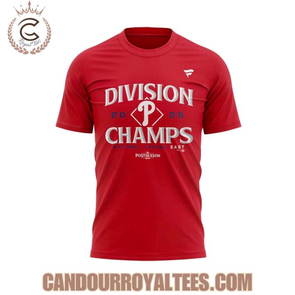 Philadelphia Phillies 2025 National Leaguea East Champions Mascot Hoodie