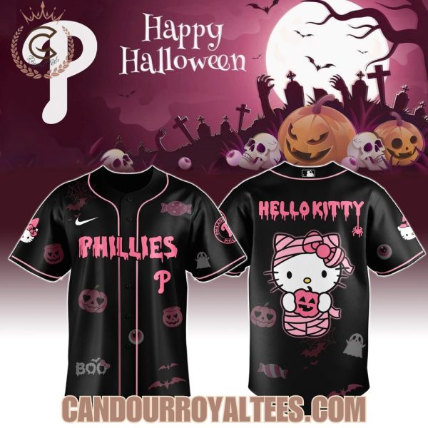 Philadelphia Phillies x Hello Kitty Cosplay Halloween Jersey
