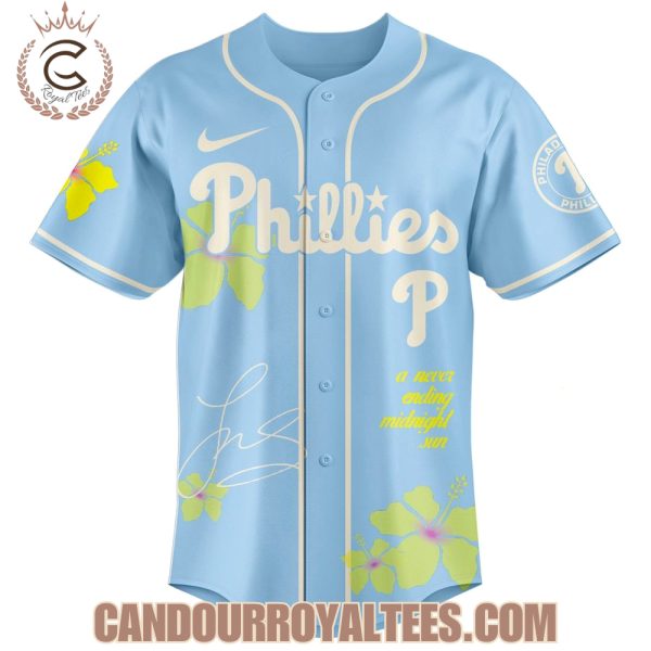Philadelphia Phillies x Zara Larsson Midnight Sun Tour 2025 Jersey