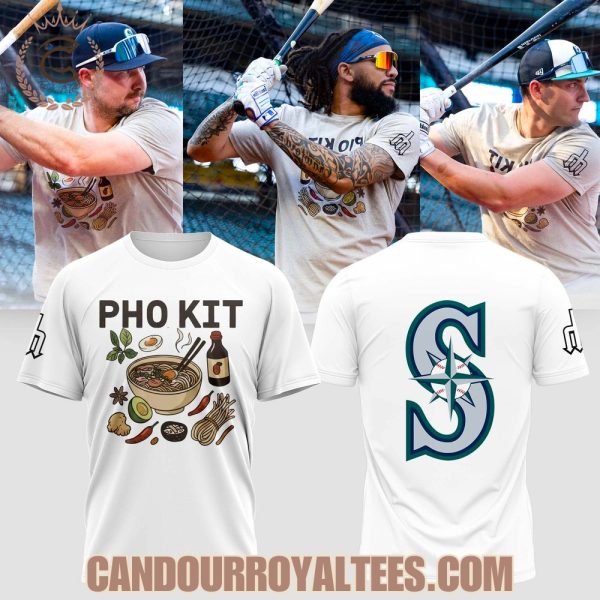 Pho Kit x Seattle Mariners Tshirt, Hoodie