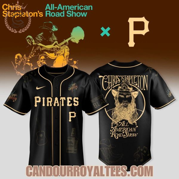 Pittsburgh Pirates x Chris Stapleton All-American Road Show Jersey