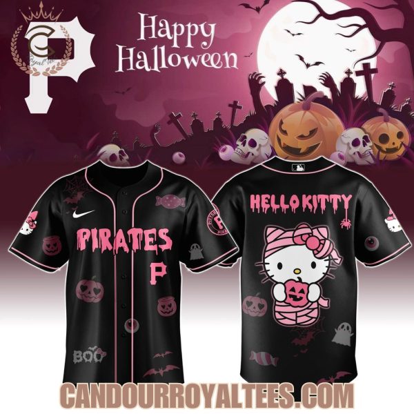 Pittsburgh Pirates x Hello Kitty Cosplay Halloween Jersey