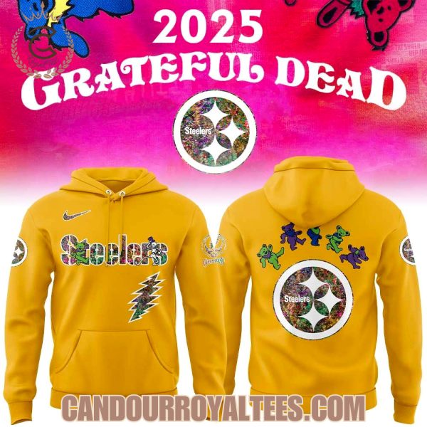 Pittsburgh Steelers Grateful Dead Night 2025 Hoodie