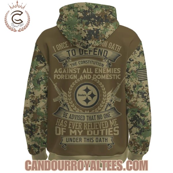 Pittsburgh Steelers Happy Veterans Day Night Game Hoodie