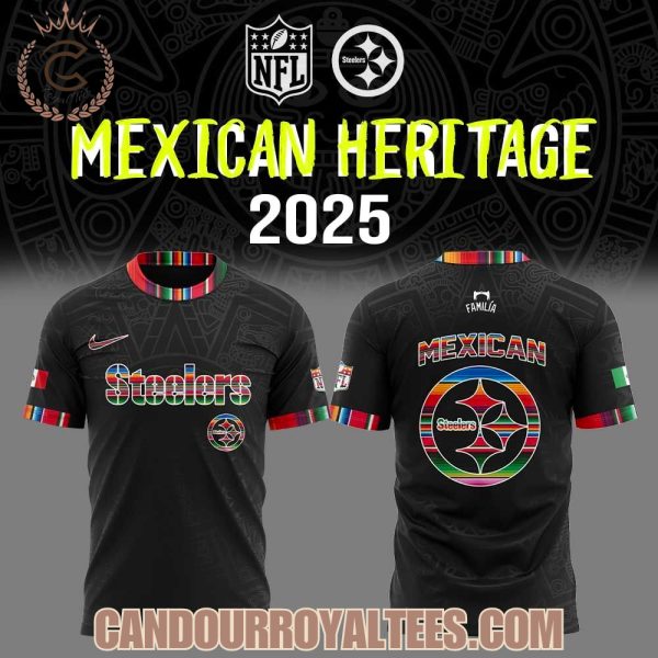 Pittsburgh Steelers Mexican Heritage 2025 Hoodie