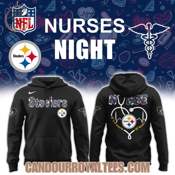 Pittsburgh Steelers Nurses Night Hoodie