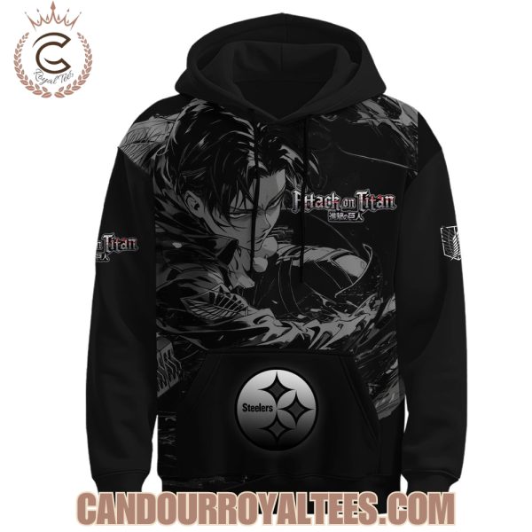 Pittsburgh Steelers x Attack On TiTan Hoodie 2025