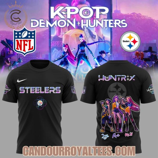 Pittsburgh Steelers x K-pop Demon Hunters Hoodie
