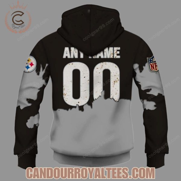 Pittsburgh Steelers Zombie Halloween Design Hoodie