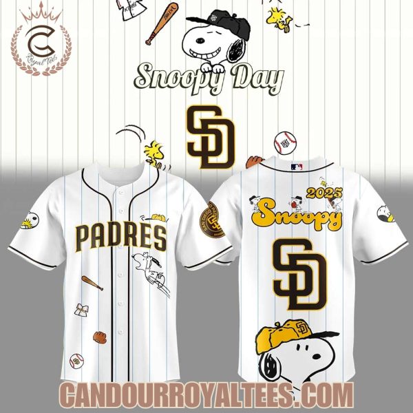 San Diego Padres Snoopy Day Jersey