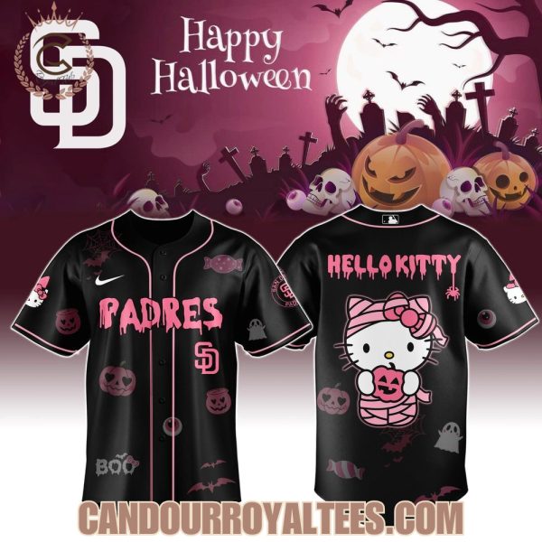 San Diego Padres x Hello Kitty Cosplay Halloween Jersey
