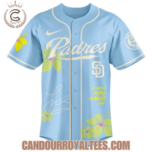 San Diego Padres x Zara Larsson Midnight Sun Tour 2025 Jersey