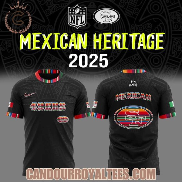 San Francisco 49ers Mexican Heritage 2025 Hoodie
