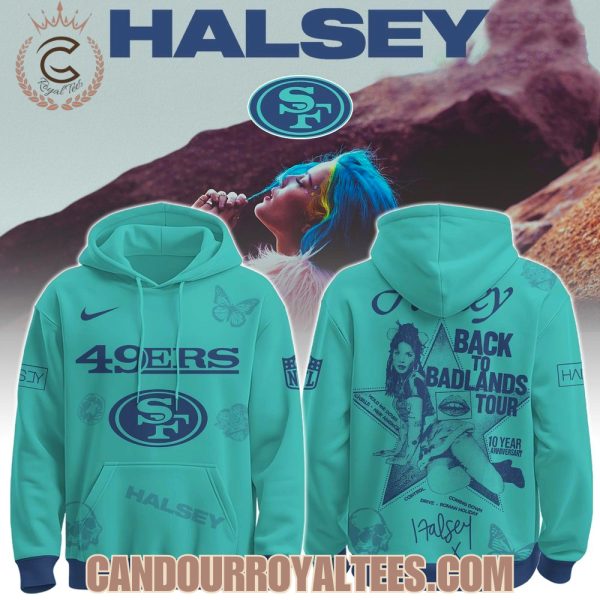 San Francisco 49ers x Halsey Back to Badlands Tour Hoodie