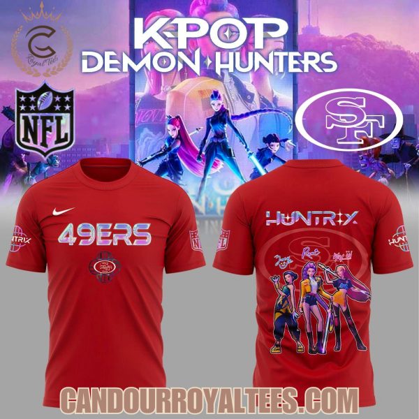 San Francisco 49ers x K-pop Demon Hunters Hoodie