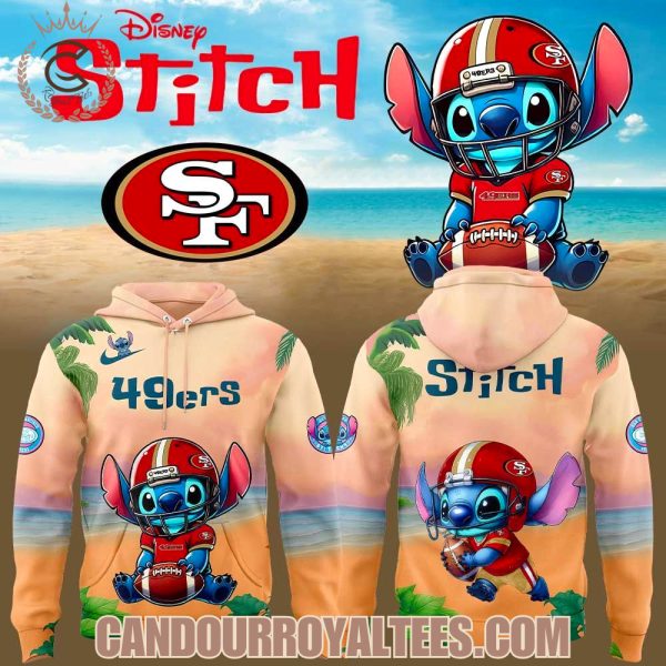 San Francisco 49ers x Stitch Hoodie