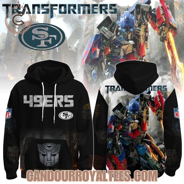 San Francisco 49ers x Transformers 2025 Hoodie