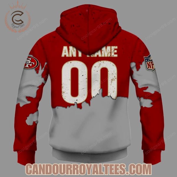 San Francisco 49ers Zombie Halloween Design Hoodie